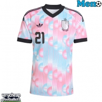 Belgium Timothy Castagne #21 Replica Away Shirt World Cup 2026 Short Sleeve